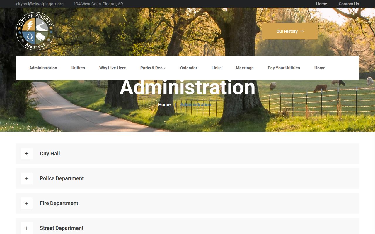 Piggott Police administration source for recent arrest records in Clay County